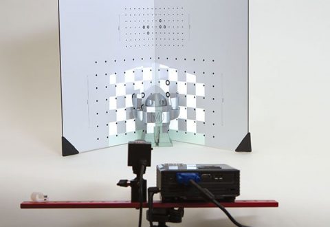 david_sls-1_scanner with measuring sheet david_sls-1_scanner with measuring sheet